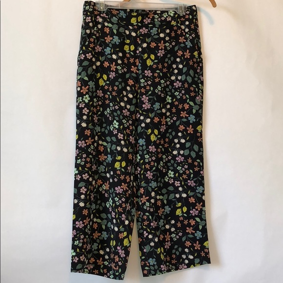 Loft Wide leg Capri pants (F38) - Picture 2 of 5